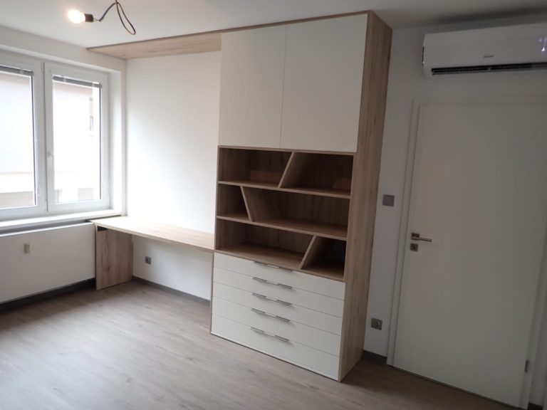 Realizace ložnice, rozpracováno