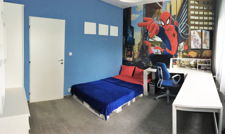 Návrh interiéru, dětský pokoj
