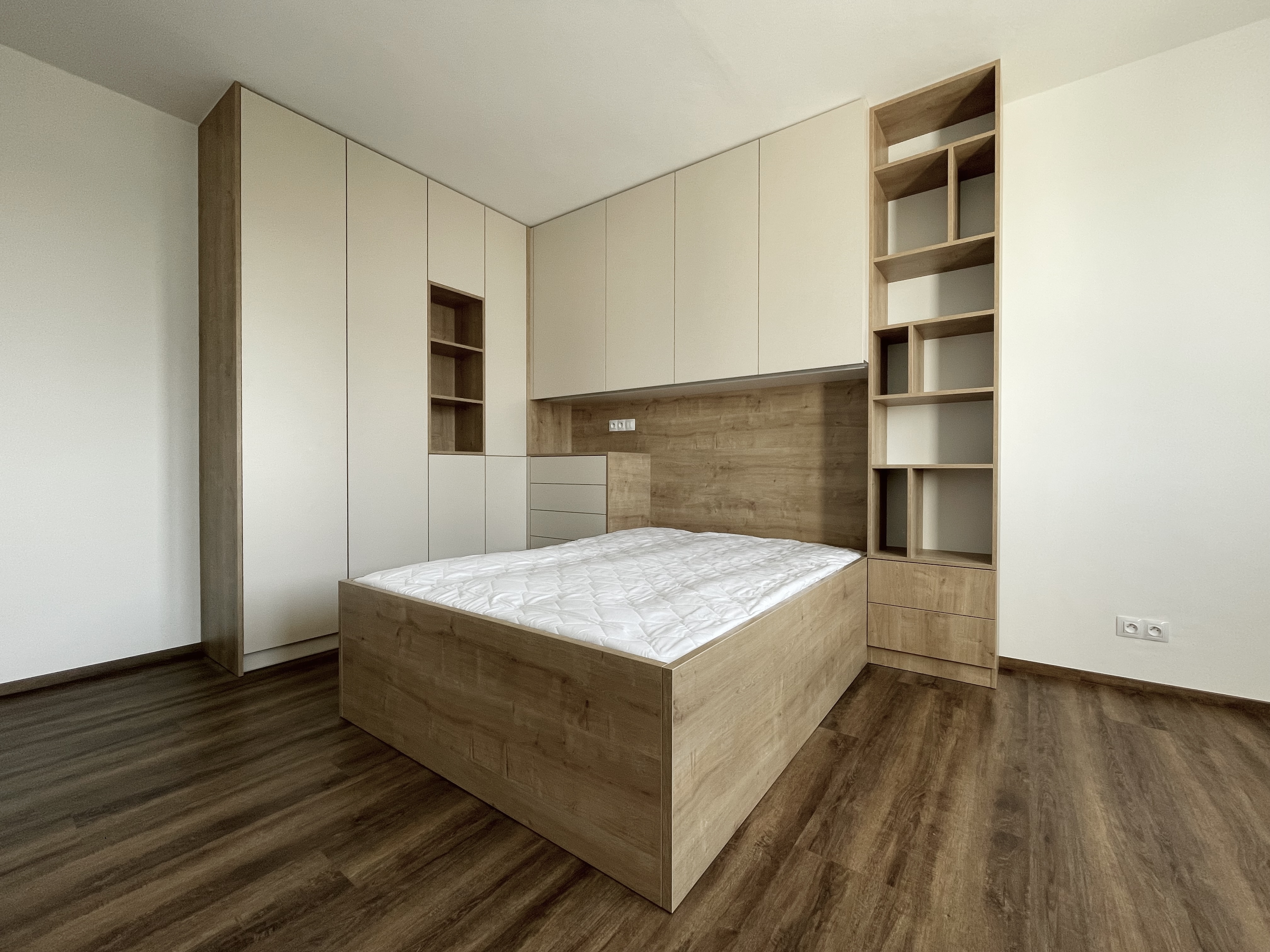 Realizace interiéru, ložnice