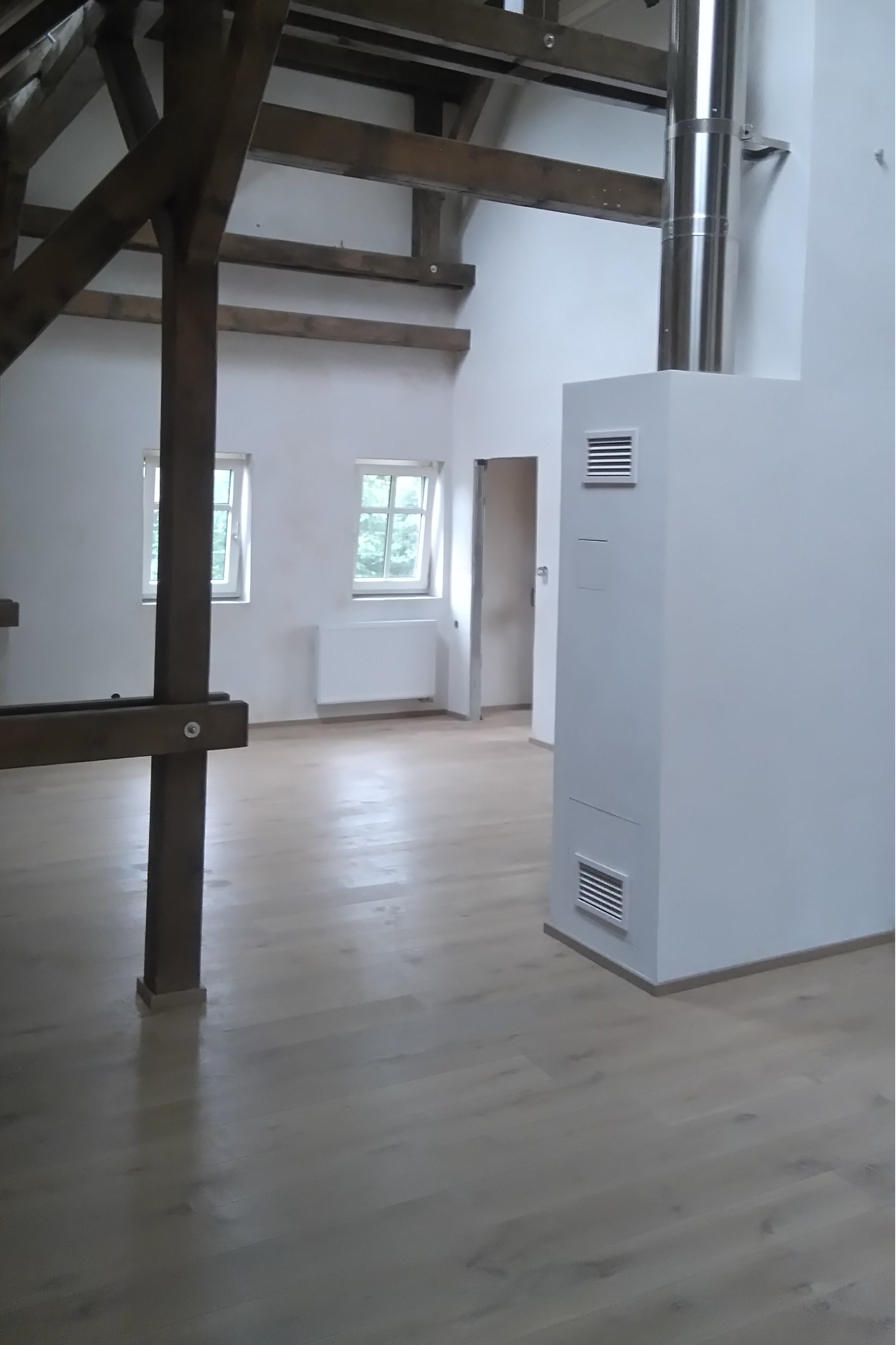 Realizace podlaha ESCO Chateau seda A